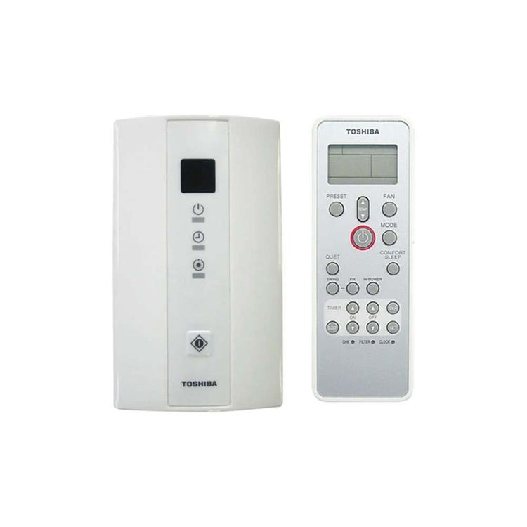 Toshiba Infrarot-Fernbedienung und Wandempfänger-Kit RBC-AXU31-E
