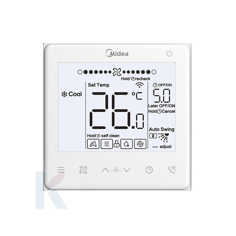 Solarics Midea WDC3-86S – Kabel Control for DC Conduit 4 Tubes