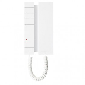 Comelit Mini 5-Tasten-Sprechstelle für Simplebus-Systeme 2719W 2719W Mini 5-Tasten-Sprechstelle für Simplebus-Systeme
