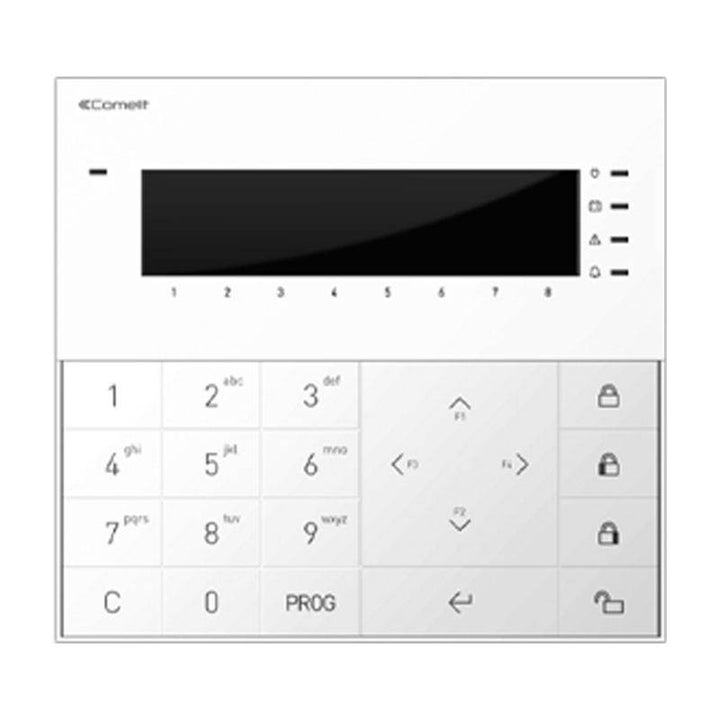 Comelit VEDO10K4G Einbruchmeldeanlage mit Tastatur
