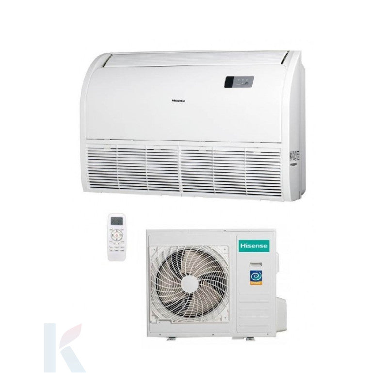 Solarics Hisense AUV105UR4RC8 / AUW105U4RW8 – Commercial Monosplit Klimaanlage Serie Chão-Teto 1x1 Turbo Inverter