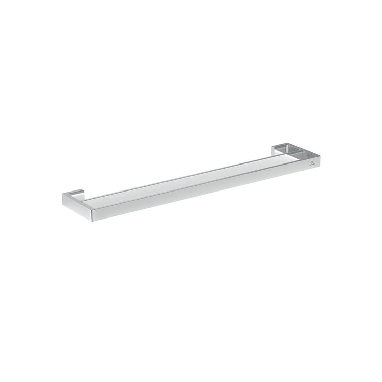 Ideal Standard Handtuchstange quadratisch L. 60 cm, doppelt, Chromoberfläche CONCA T4500AA