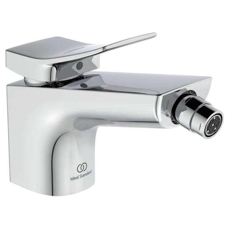 Ideal Standard Einhebel-Bidetmischer, mit Ablauf, Chromoberfläche CONCA BC760AA