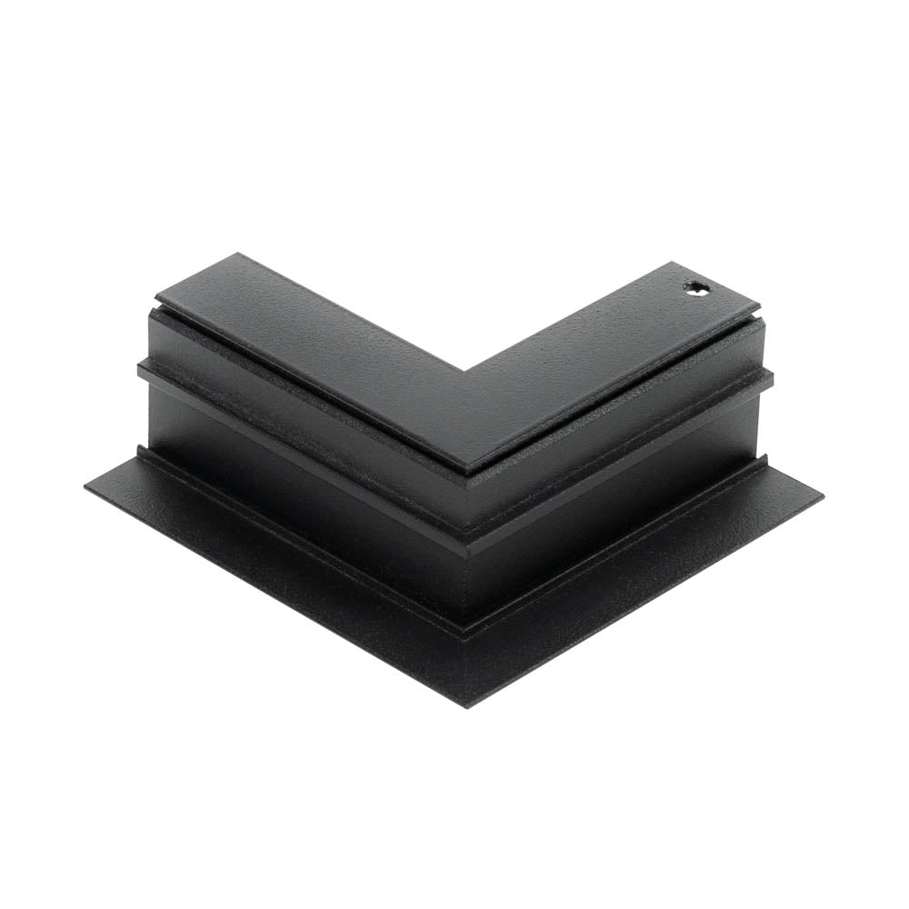 Novelite Eckverbinder horizontal 90° für Einbau-Magnetschiene (Gipskarton)