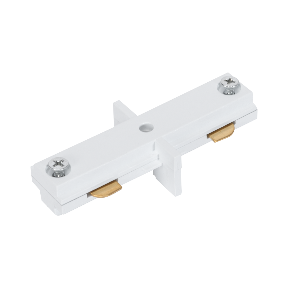 Novelite I-Längsverbinder für 1-Phasen-Stromschiene, weiß, IP20