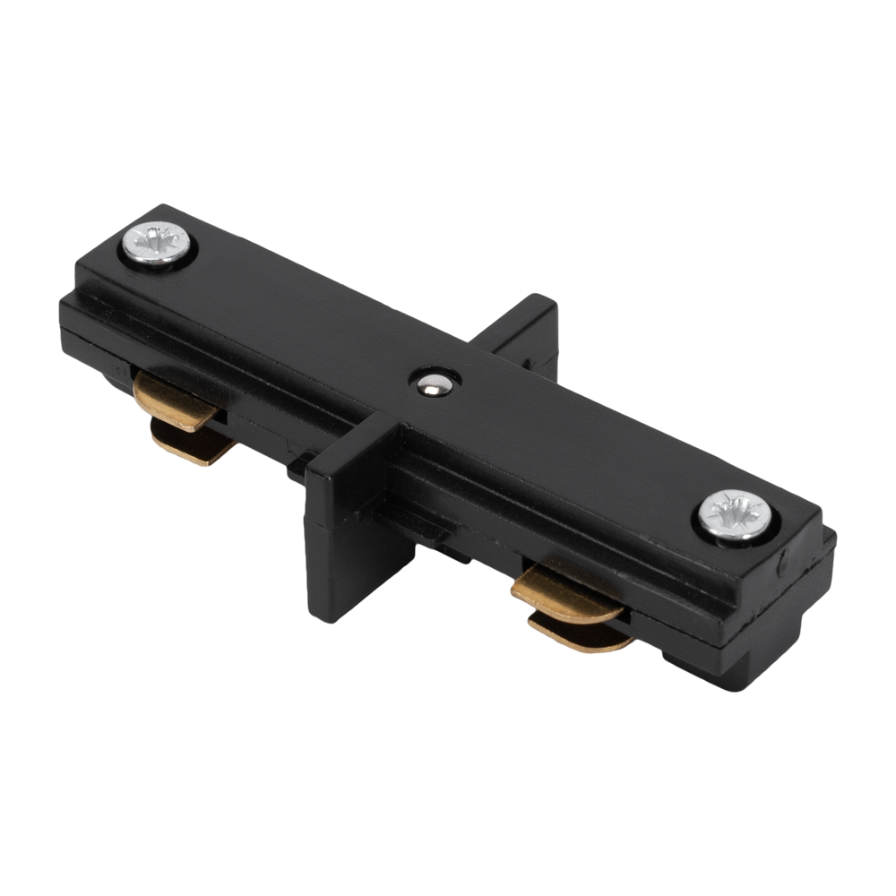 Novelite I-Längsverbinder für 1-Phasen-Stromschiene, schwarz, IP20