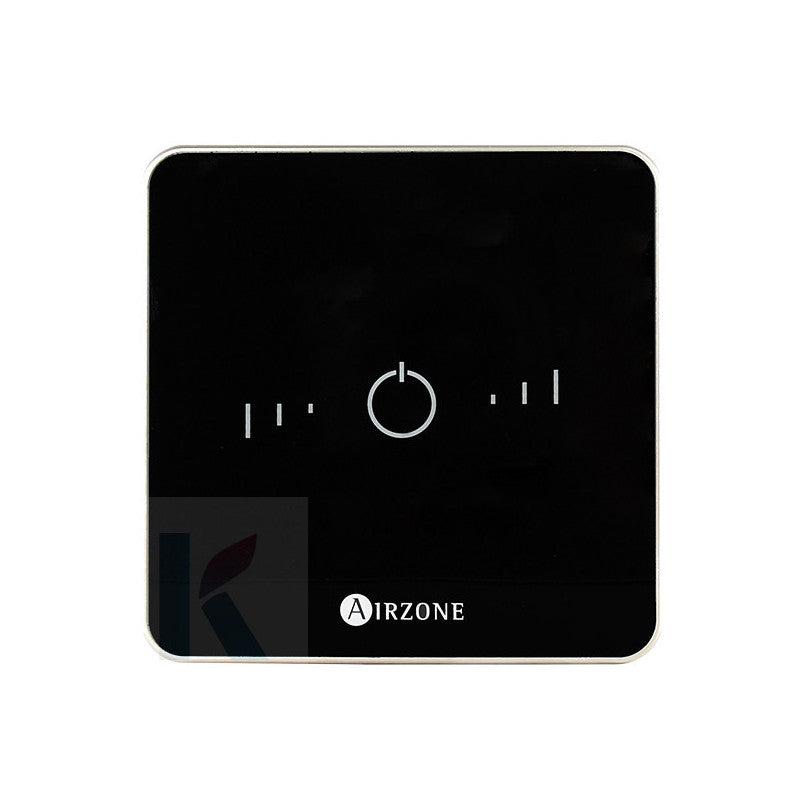 Solarics Airzone Thermostat mit Flexa Lite vereinfachtem Kabel - Schwarz – Steuerung