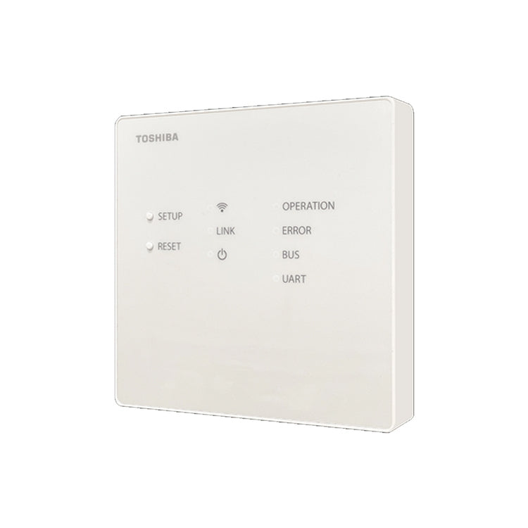 Toshiba Vollständige Steuerung einer Klimagerät über das Internet von PC, Smartphone und Tablet mittels Toshiba Home AC Control App BMS-IWF0010UCP-E