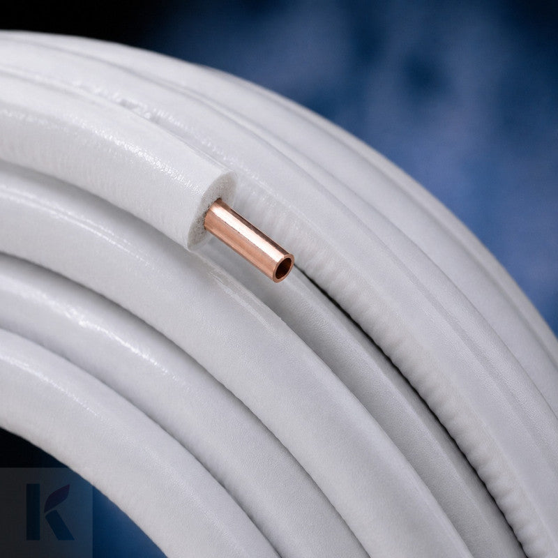 Solarics Waternor Kupferkühlrohr 7/8" - 22,2 mm - 1 mt – Klimaanlagen-Zubehör