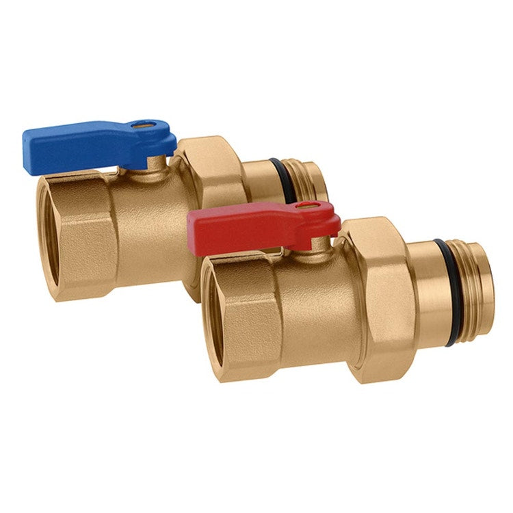 Caleffi Doppelventil Kugelhahn mit O-Ring-Dichtung 1" 391066