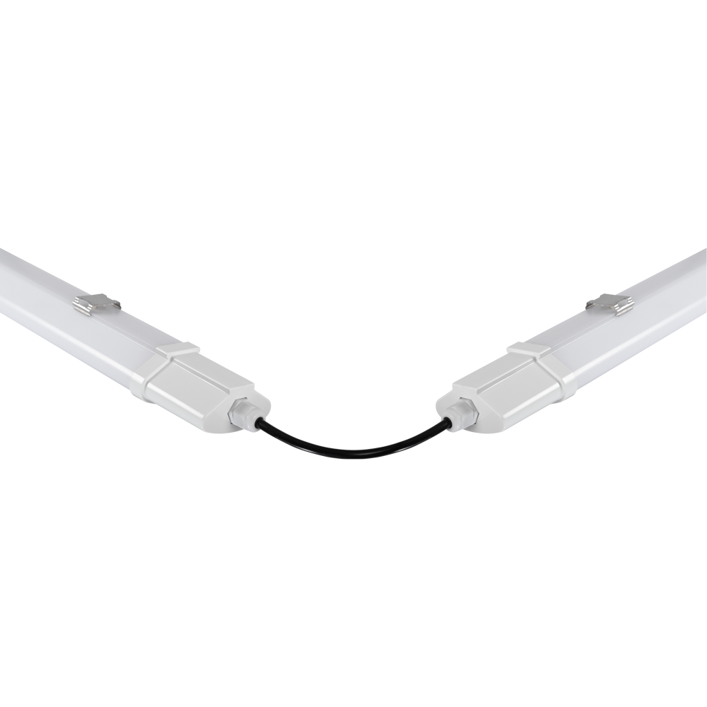 Novelite LED-Feuchtraumleuchte durchverdrahtbar 36 W, 6500 K, 1200 mm, IP65