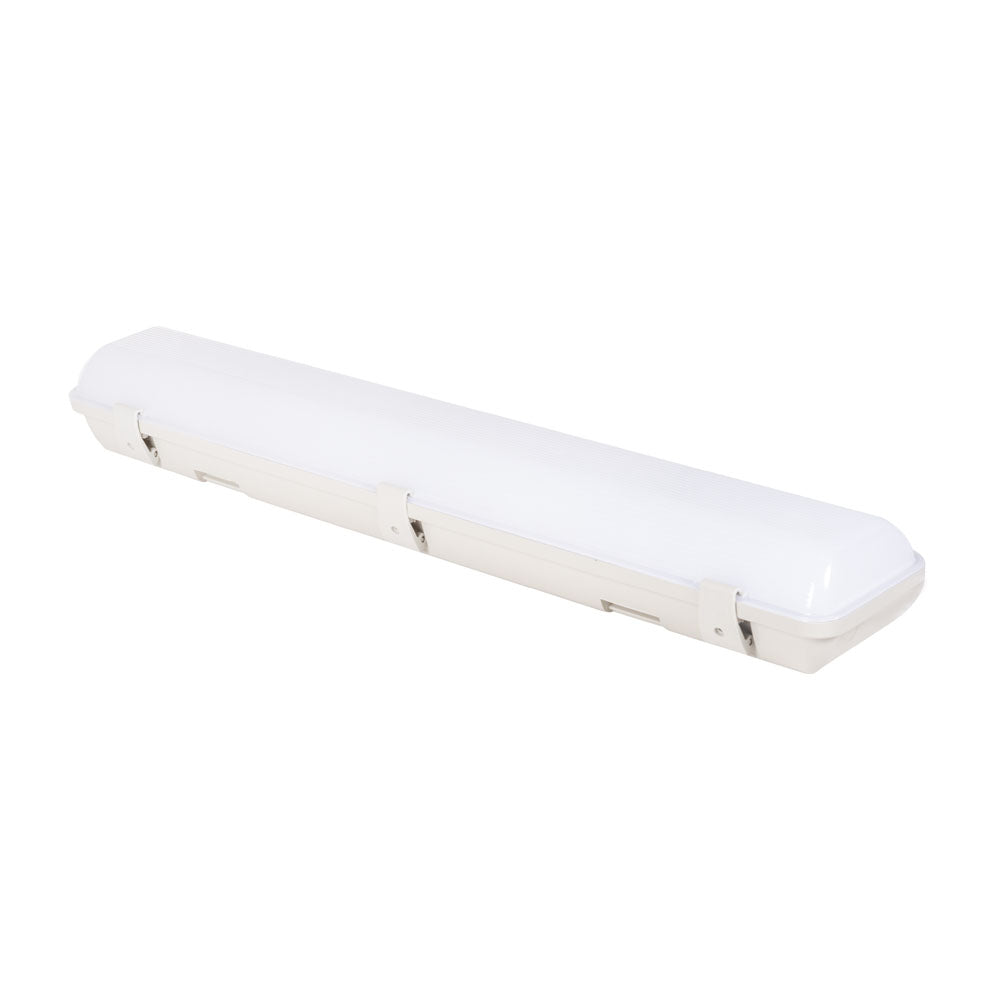 Novelite LED-Feuchtraumleuchte 20 W, 6400 K, 600 mm, opal, IP65