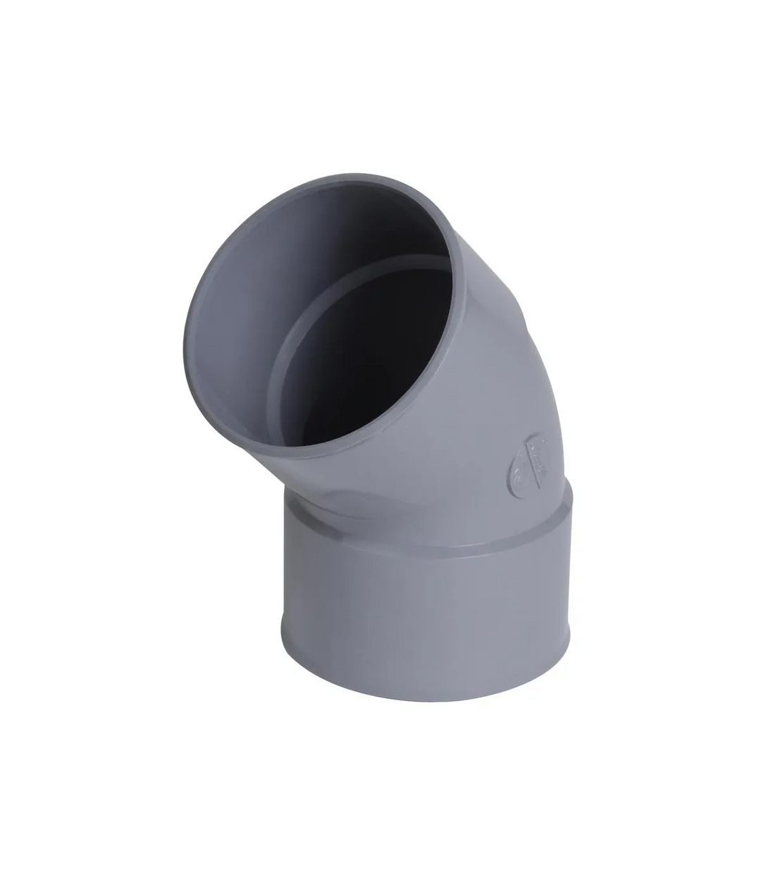 Bogen 45 PVC FF D32MM Grau