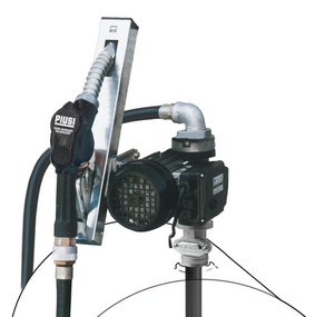 ZUWA Fasspumpe E 56-F, ohne Zählwerk, 230 V für Diesel/Biodiesel, mit Teleskoprohr 95 cm -Art. 120714