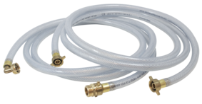 ZUWA Schlauchset 2 x 3 Meter PVC-Schlauch 13 x 3,5 für Solarcheck Mobilcenter Kompakt P80 -Art. 131125