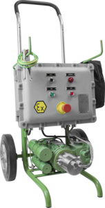 ZUWA NIROSTAR 2000-B/PF, ATEX , 2860 min-1, 230 V Impellerpumpe auf Fahrgestell und Steuereinheit -Art. 13218126931