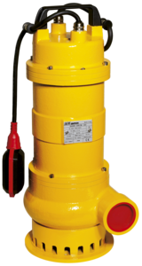 ZUWA SAND 150, 2850 min-1, 230 V Tauchpumpe f. Sand- u. Abwasser , m. Schw.-Schalte -Art. 166022