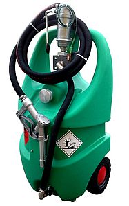 ZUWA BENZINCADDY 55 ADR-frei, mit ATEX Handpumpe -Art. 120829B55