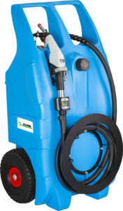 ZUWA FORTIS TURTLE, AdBlue Trolley 100 L mit 12 V Pumpe u. man. Zapfpistole -Art. 120830A100