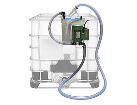 ZUWA IBC-Pumpenset NIRO/V 380-A , 230 V für IBC-Behälter , ohne Zählwerk -Art. 120730