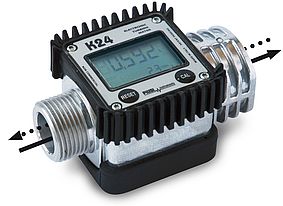 ZUWA Zählwerk digital K24 ATEX f. Benzin/Kerosin/Diesel max. Durchfluss 7-120 l/min -Art. P40800