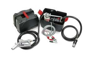 ZUWA Betankungsbox E 3000 PRO, 12 V Diesel Betankungsset mit Zapfpistole und Schlauch -Art. P23101
