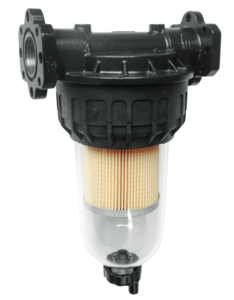 ZUWA Filter für Diesel und Öle; durchsichtig 5µm (incl. 1 Ersatz-Filtereinsatz) -Art. P611B00