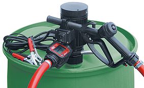 ZUWA Fasspumpe PICO , 12 V Dieselpumpe mit manueller Zapfpistole -Art. P20204