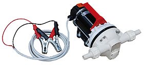 ZUWA Membranpumpe für Harnstoff (AUS 32, AdBlue), 24 V mit Ein/Aus-Schalter, 2 m Kabel mit Klemmen -Art. P20410