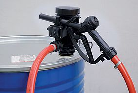 ZUWA Fasspumpe PICO , 230 V Dieselpumpe mit manueller Zapfpistole -Art. P20200