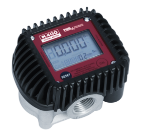 ZUWA Zählwerk digital K400 für Öle/Diesel max. Durchfluss 1-30 l/min -Art. 131801Z
