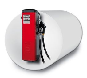 ZUWA Dieseltankstelle Self Service 70 K44 Tank, 230 V für Diesel, Biodiesel und Heizöl, m. mech.Zählwerk -Art. 120805TANK