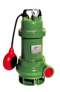 ZUWA VORTEX 100, 2850 min-1, 230 V Schmutzwassertauchpumpe mit Schwimmerschalter -Art. 165017