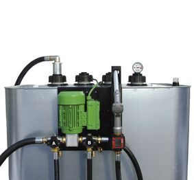 ZUWA Servicecenter stationär – Ölwechselset, auf Platte Impellerpumpe UNISTAR/V 2000-B , 1400 min-1, 230 V -Art. 11231136332-BHKW