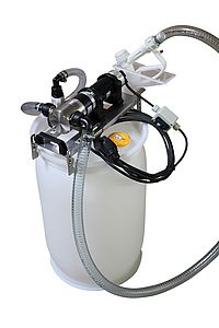 ZUWA Fasspumpe NIRO/V 580-B , 12/24 V für Fässer Durchm. 540 bis 580 mm , ohne Zählwerk -Art. 120722