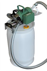 ZUWA Fasspumpe NIRO/V 580-B , 230 V für Fässer Durchm. 540 bis 580 mm , ohne Zählwerk -Art. 120721