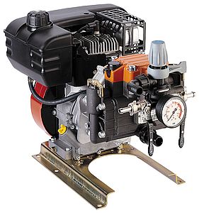 ZUWA MP 30 Membranpumpe mit 4-takt Motor Honda GX 120 -Art. 120622