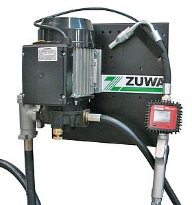 ZUWA Kleintankanlage 990 Liter / Viscomat 70m, 230 V für Frischöl, Zapfpistole mit Zählwerk -Art. 120840