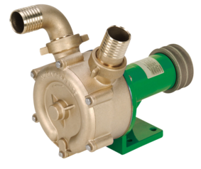 ZUWA EP/K25 Pumpe ohne Antrieb, mit Keilriemenscheibe Seitenkanalpumpe aus Bronze -Art. 180202BSP