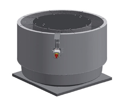 Soler & Palau CTVT/4-802 HP INS – Radialventilator, 35.400 m³/h, bis 120 °C