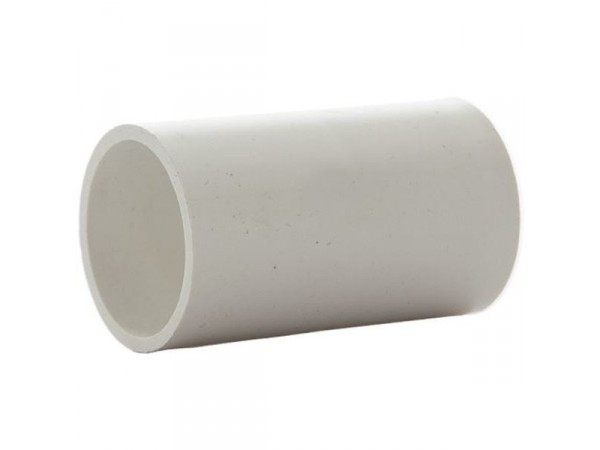 Monirom Muffe für PVC-Installationsrohr starr 20 mm, weiß