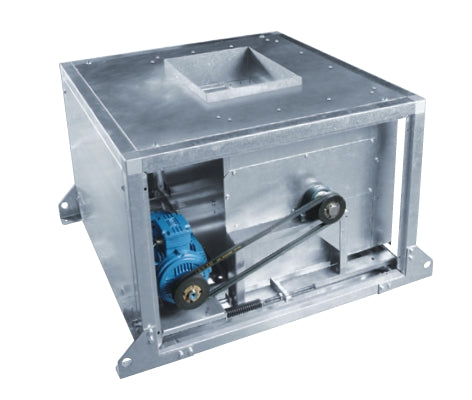 Soler & Palau CVHT/V-22/22 IP55 – Radialventilator, Kanalanschluss 900 x 900 mm, bis 100 °C