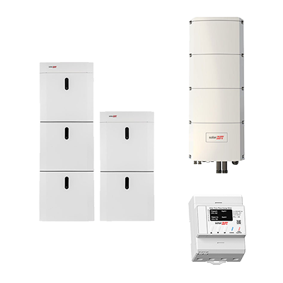 SOLAREDGE LV-Speichersystem, 23,0 kWh nutzbar, 3-phasig, Home Battery LV 23.0 + SE10K-RWB48BFN4
