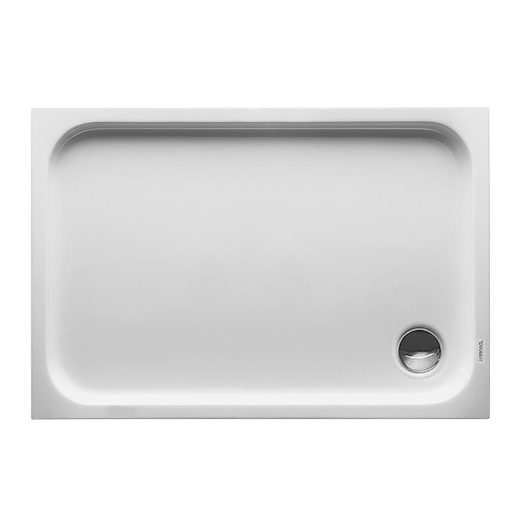 Duravit Duschwanne rechteckig, L. 110 T. 75 cm, Weiß D-CODE 720097000000000