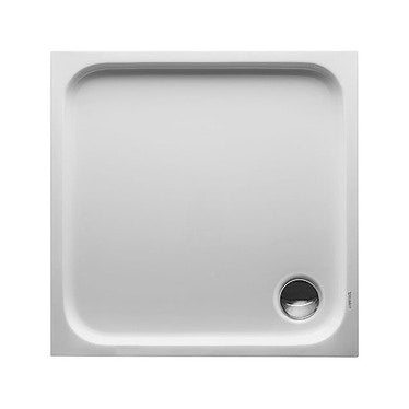 Duravit Quadratische Duschwanne 90 cm, rutschfest, Weiß D-CODE 720102000000001