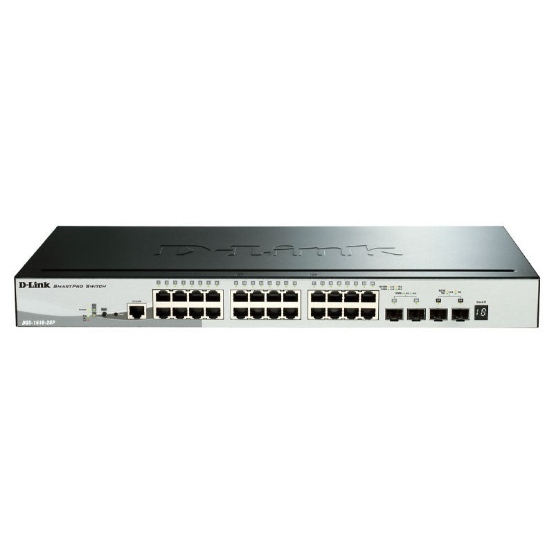 Dlink D-Link DGS-1510–28P Netzwerk-Switch 240 V