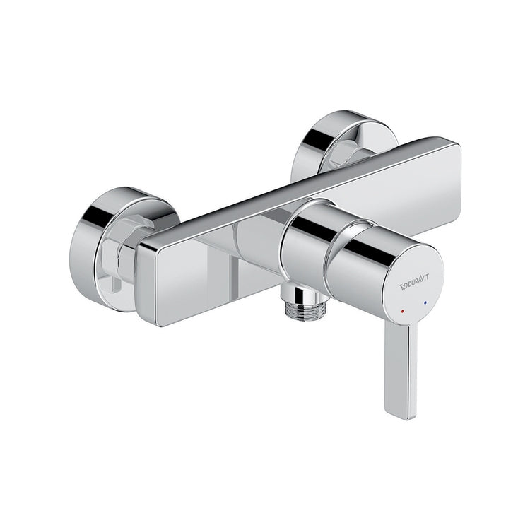 Duravit Einhebelmischer außen, für Dusche, Chromoberfläche D-NEO DE4230000010