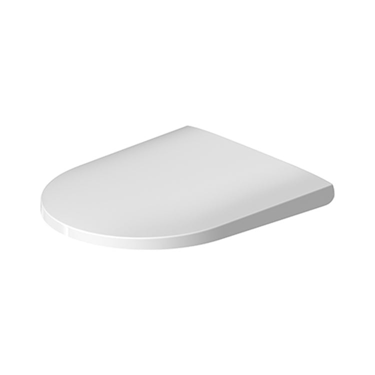 Duravit Sitz mit Deckel, mit Scharnieren aus Edelstahl, ohne Soft-Close, Weiß D-NEO 0021610000