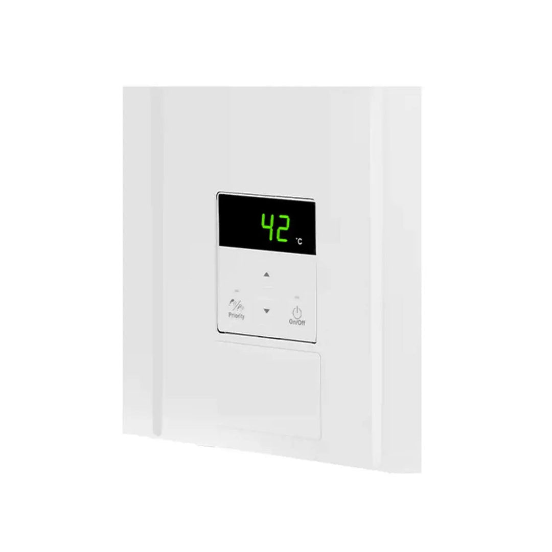 Rinnai Infinity 14i elettronico geschlossene Brennkammer per interno – Gas-Durchlauferhitzer, 14 l/min, Erdgas, Energieeffizienzklasse A
