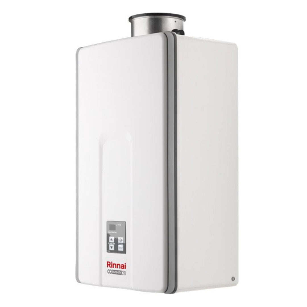 Rinnai Infinity 28i per interno elettronico geschlossene Brennkammer – Gas-Durchlauferhitzer, 28 l/min, Flüssiggas, Energieeffizienzklasse A